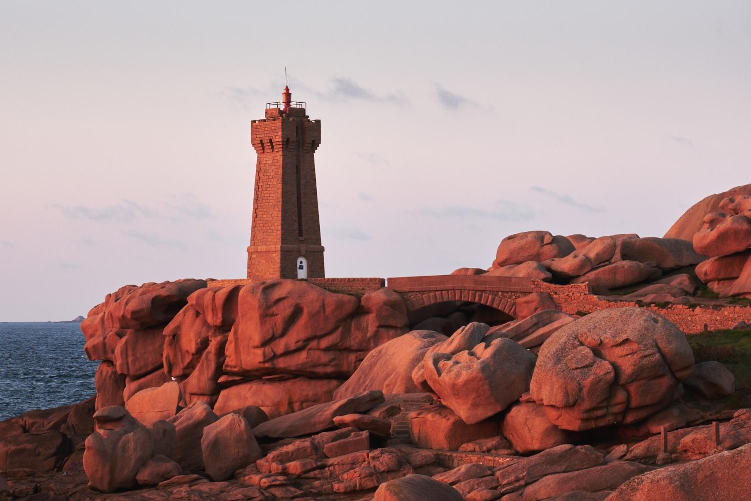 la Côte de Granit Rose en Bretagne